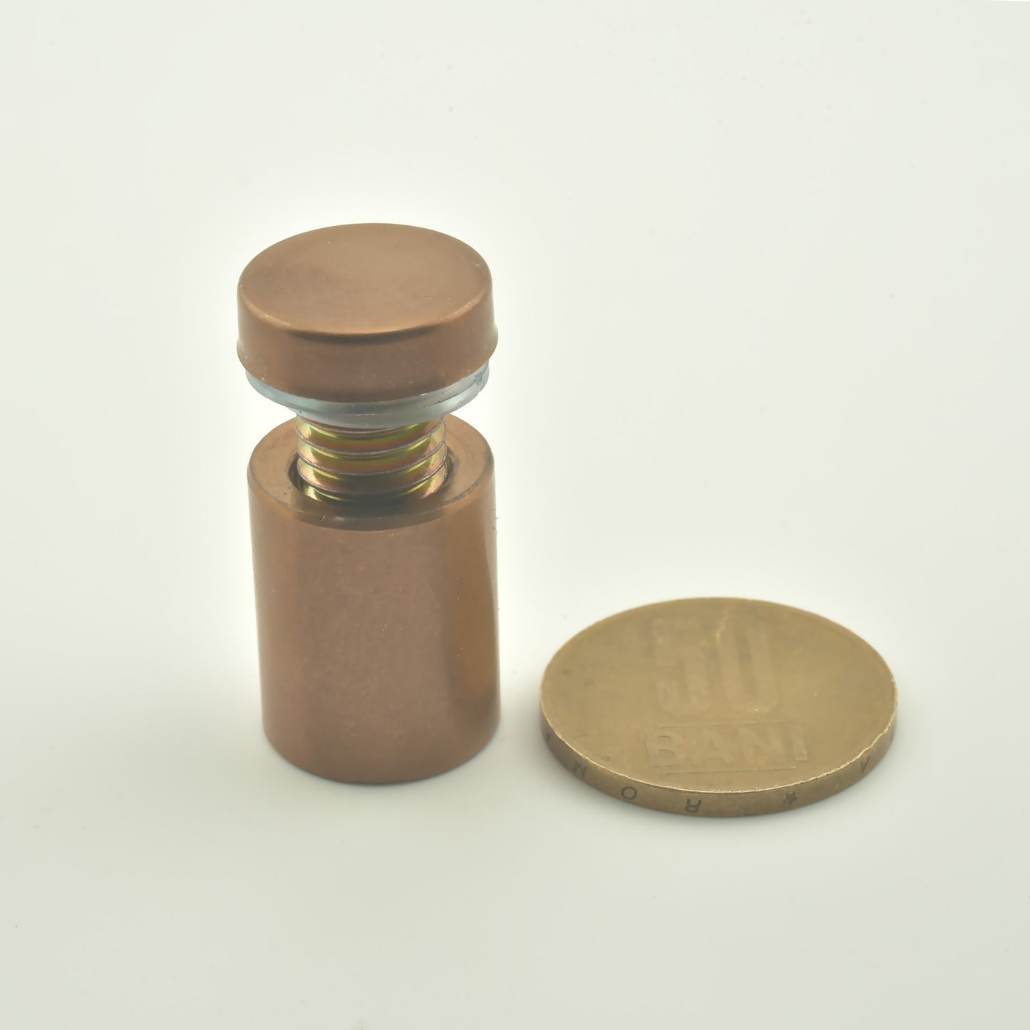 Distantier Inox Profesional cu Guler pentru Panouri si Placute, 2.5x1.5 cm