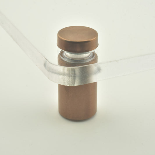 Distantier Inox Profesional cu Guler pentru Panouri si Placute, 2.5x1.5 cm