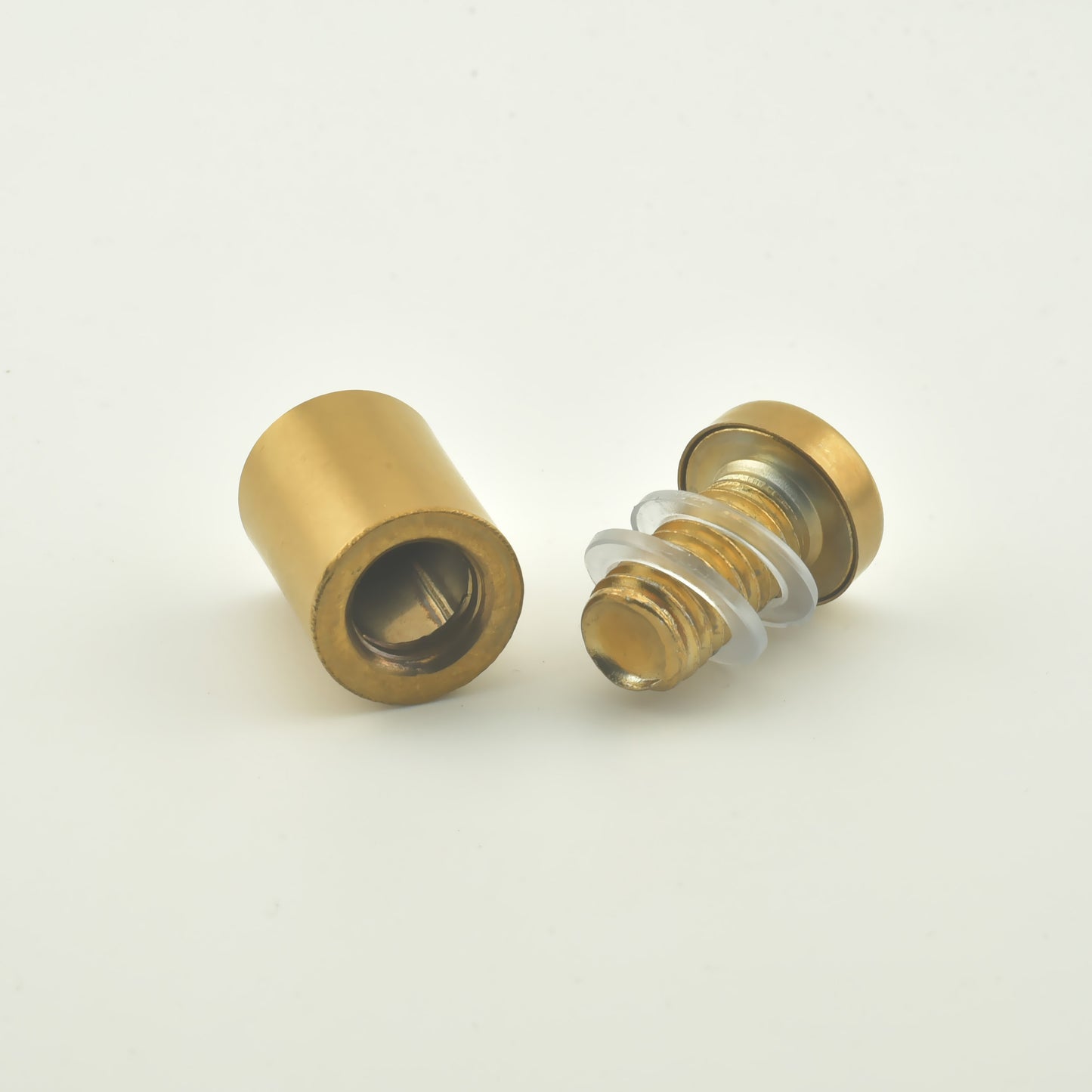 Distantier Inox Profesional cu Guler pentru Panouri si Placute, 4x1.5 cm