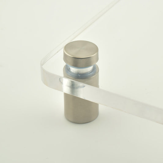 Distantier Inox Profesional pentru Panouri si Placute Gravate, 2.5x1.5 cm