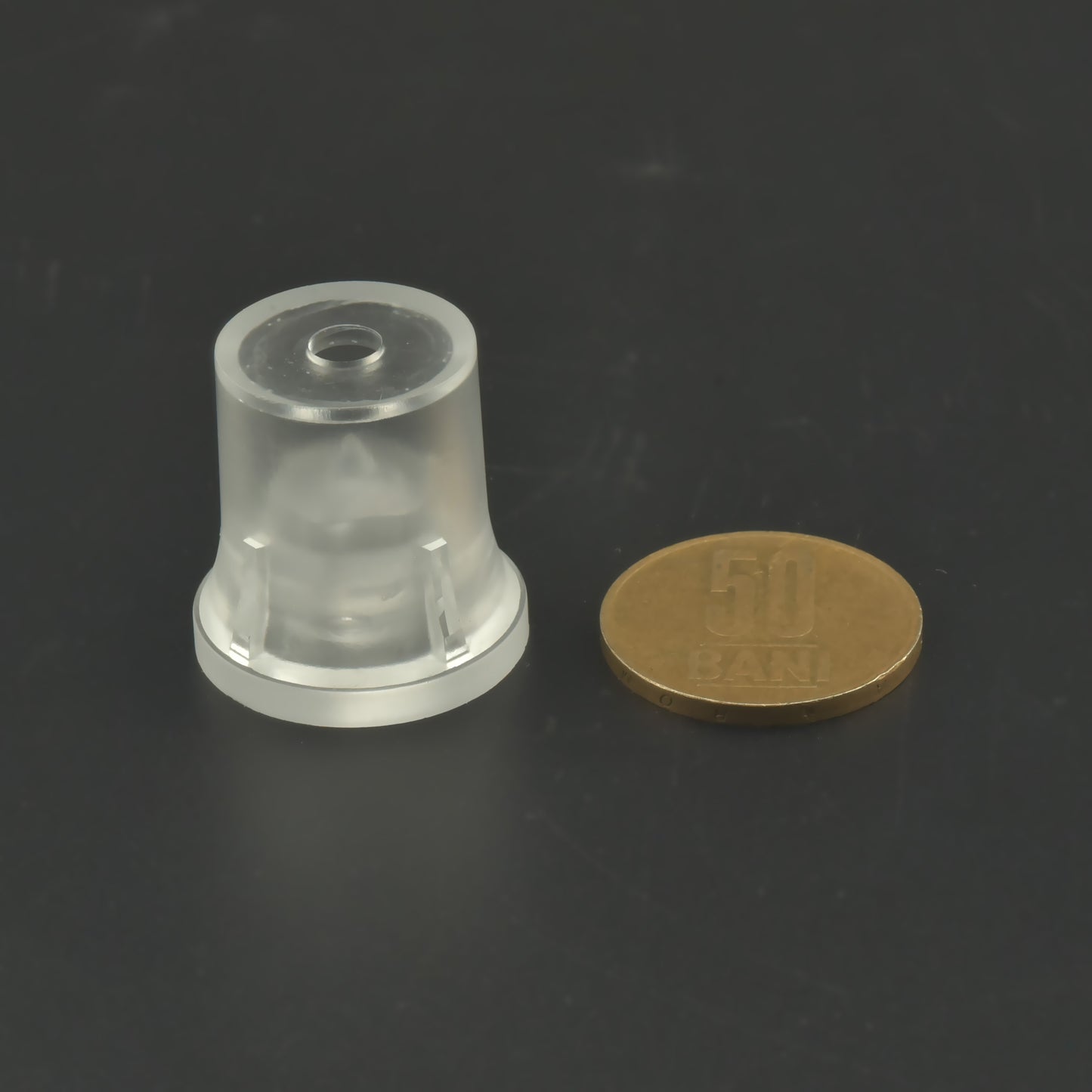 Set 4 Distantiere Inox Profesionale pentru Panouri si Placute, 2.5x2.2 cm (Model Plat Lat)