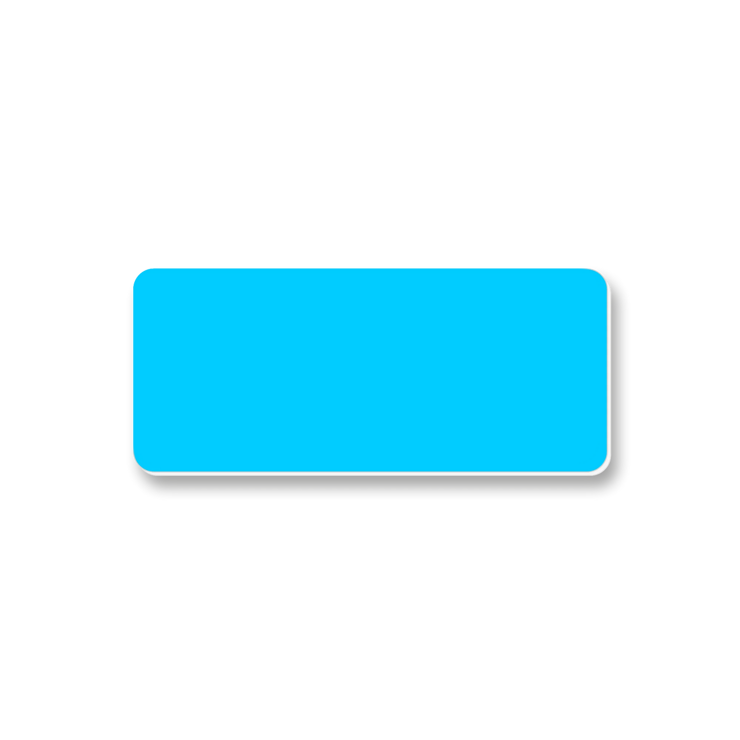 Ecuson nepersonalizat din material gravabil, 70x30 mm
